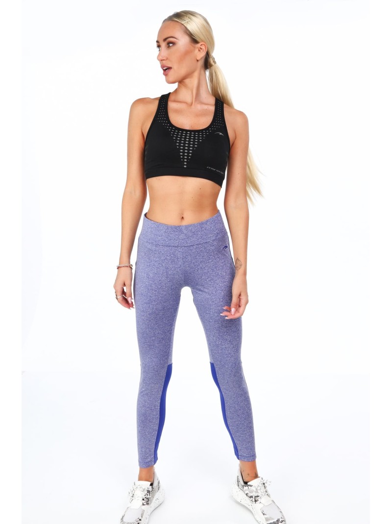 Cornflower blue insulated sports leggings MR12263 - Online store - Boutique